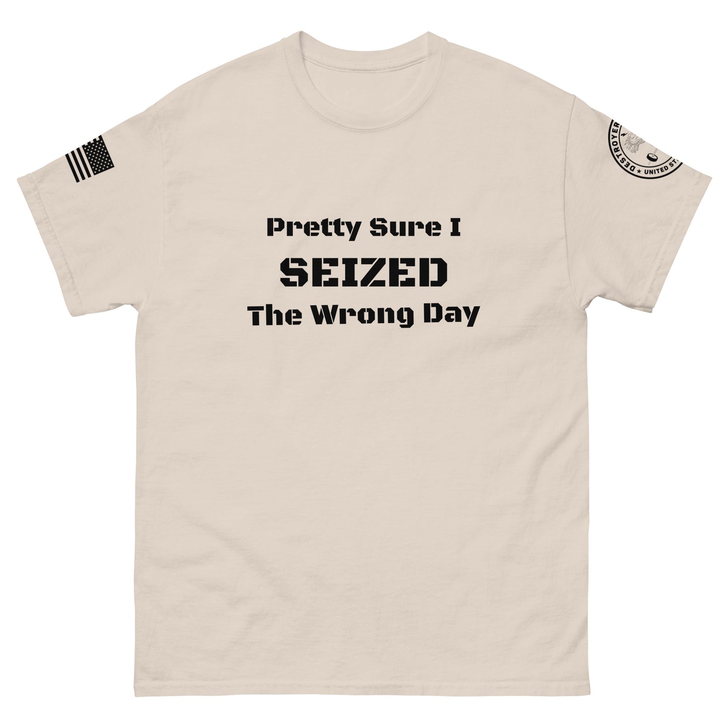 DoD Wrong Day Men's classic tee