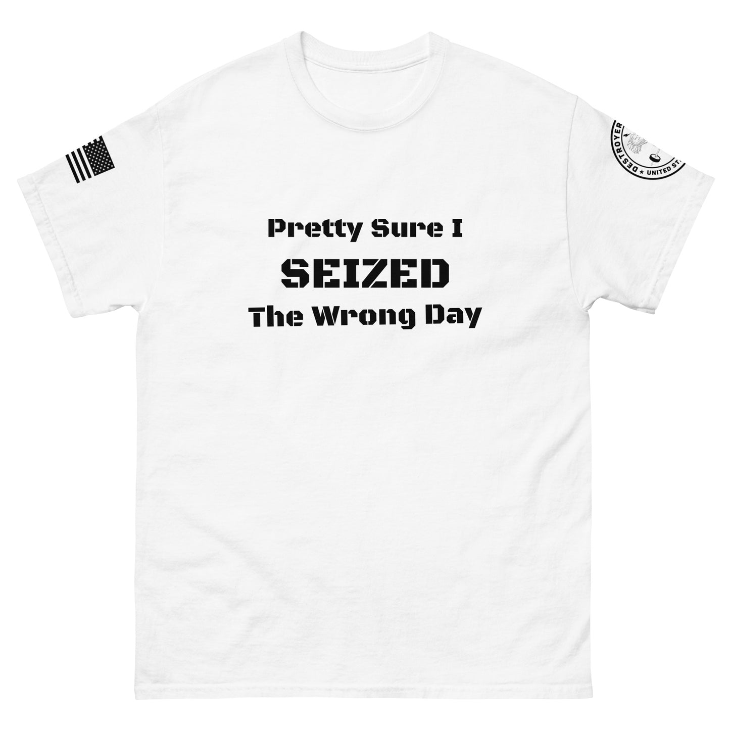 DoD Wrong Day Men's classic tee