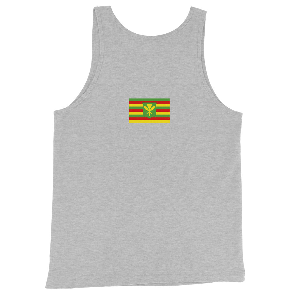 Maui Strong Unisex Tank Top (W/Flag)