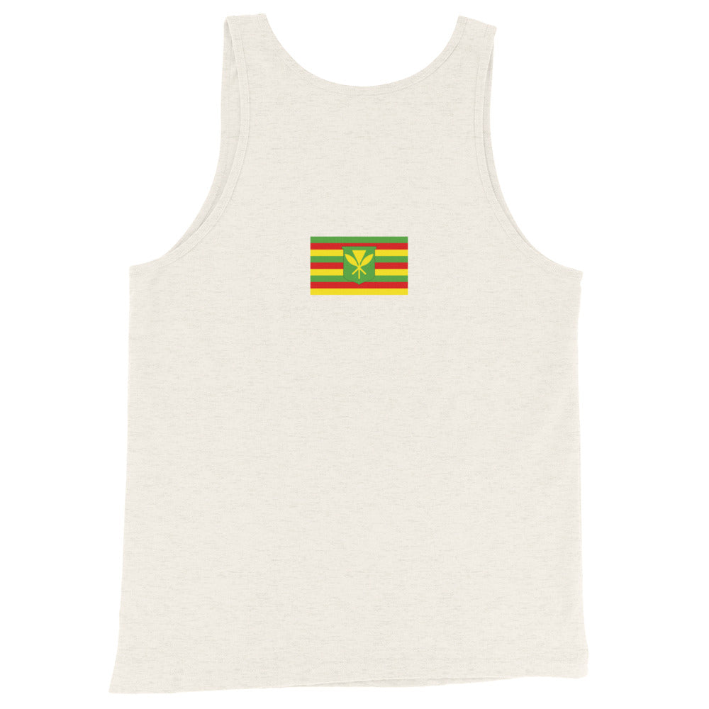 Maui Strong Unisex Tank Top (W/Flag)