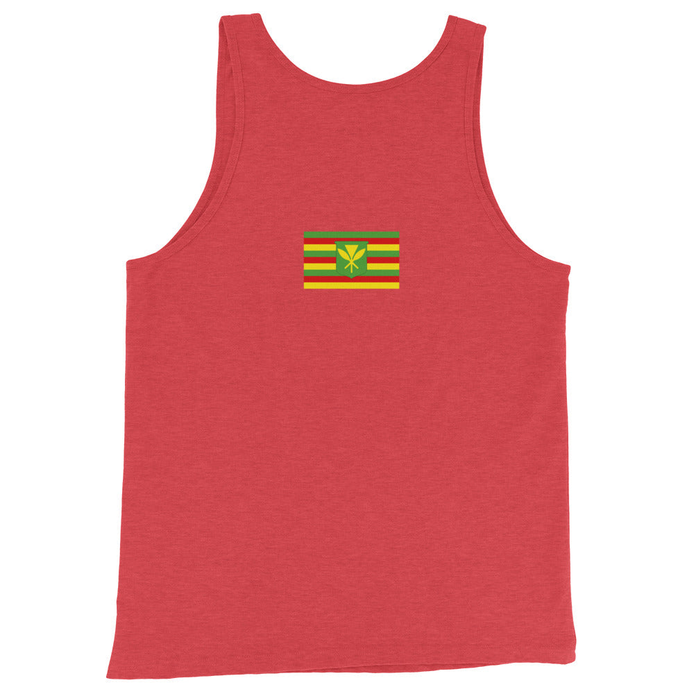 Maui Strong Unisex Tank Top (W/Flag)