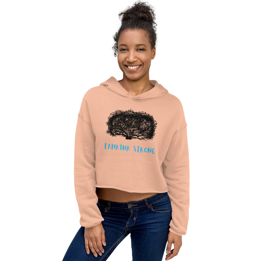 Lahaina Strong Crop Hoodie