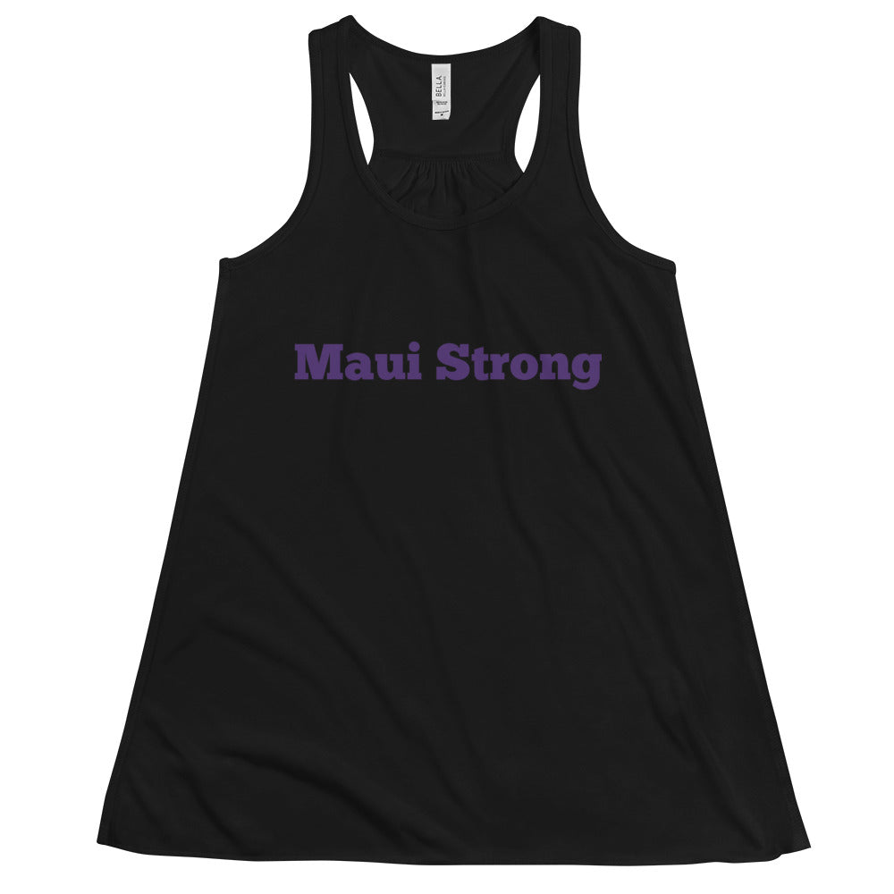 Maui Strong Women's Flowy Racerback Tank