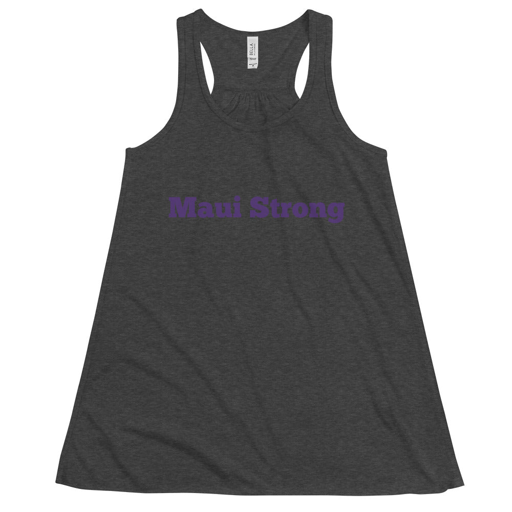 Maui Strong Women's Flowy Racerback Tank