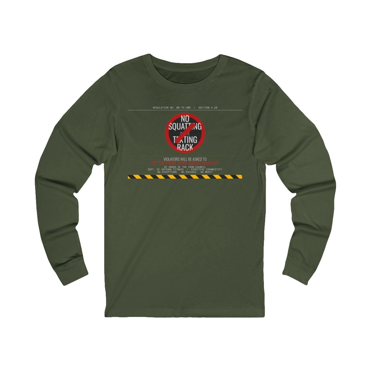 DoD Fitness - No Squatting Texting Rack LS