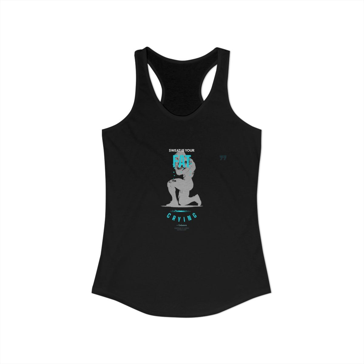 DoD Fitness - Fat Crying Frown Women's Tank