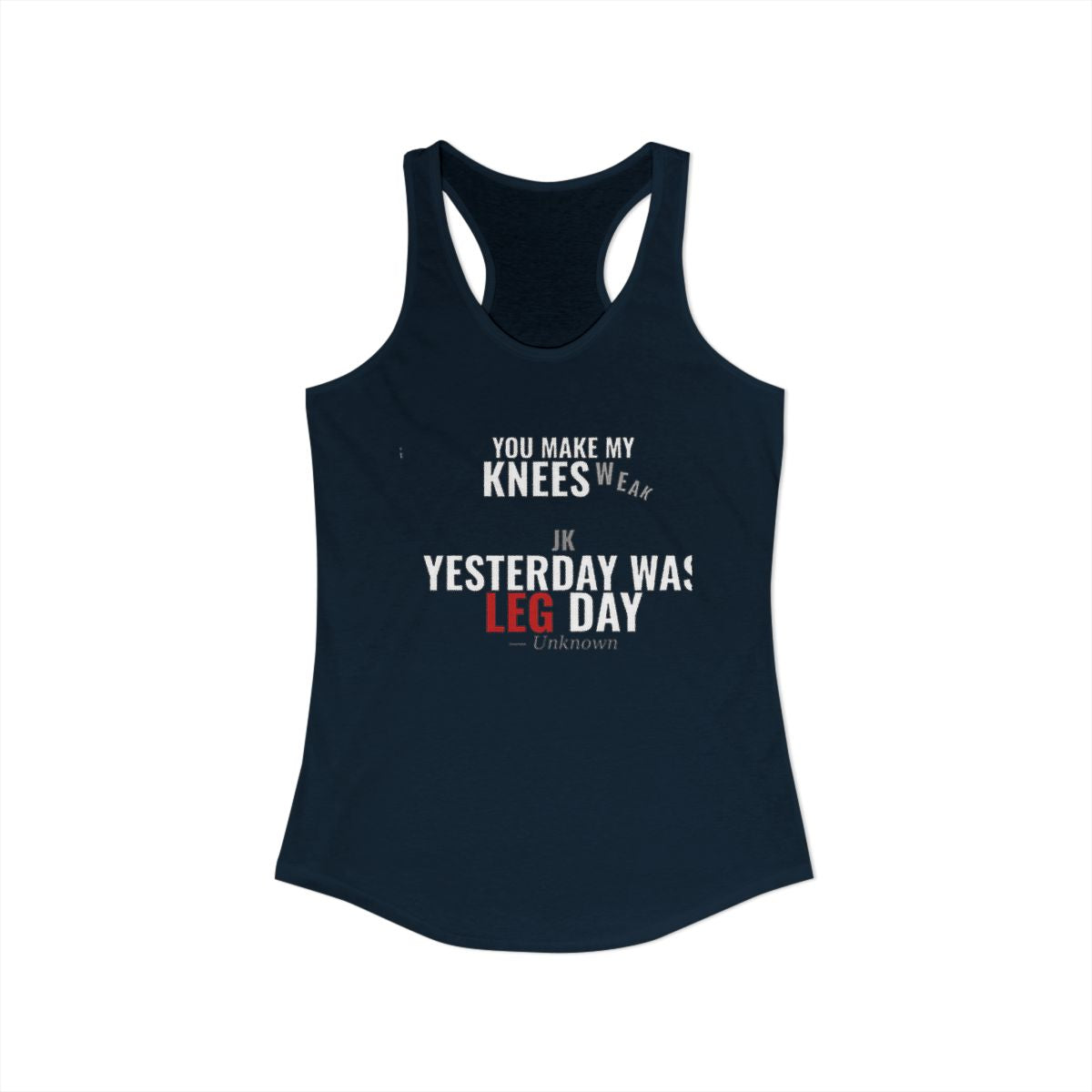 DoD Fitness - In Motion - Barely Moving Women's Tank
