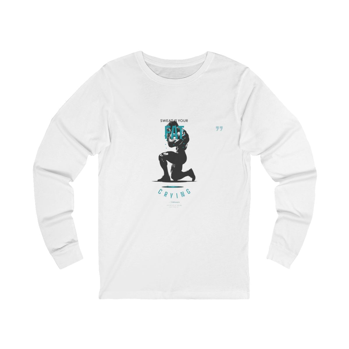 DoD Fitness - Fat Crying Frown LS