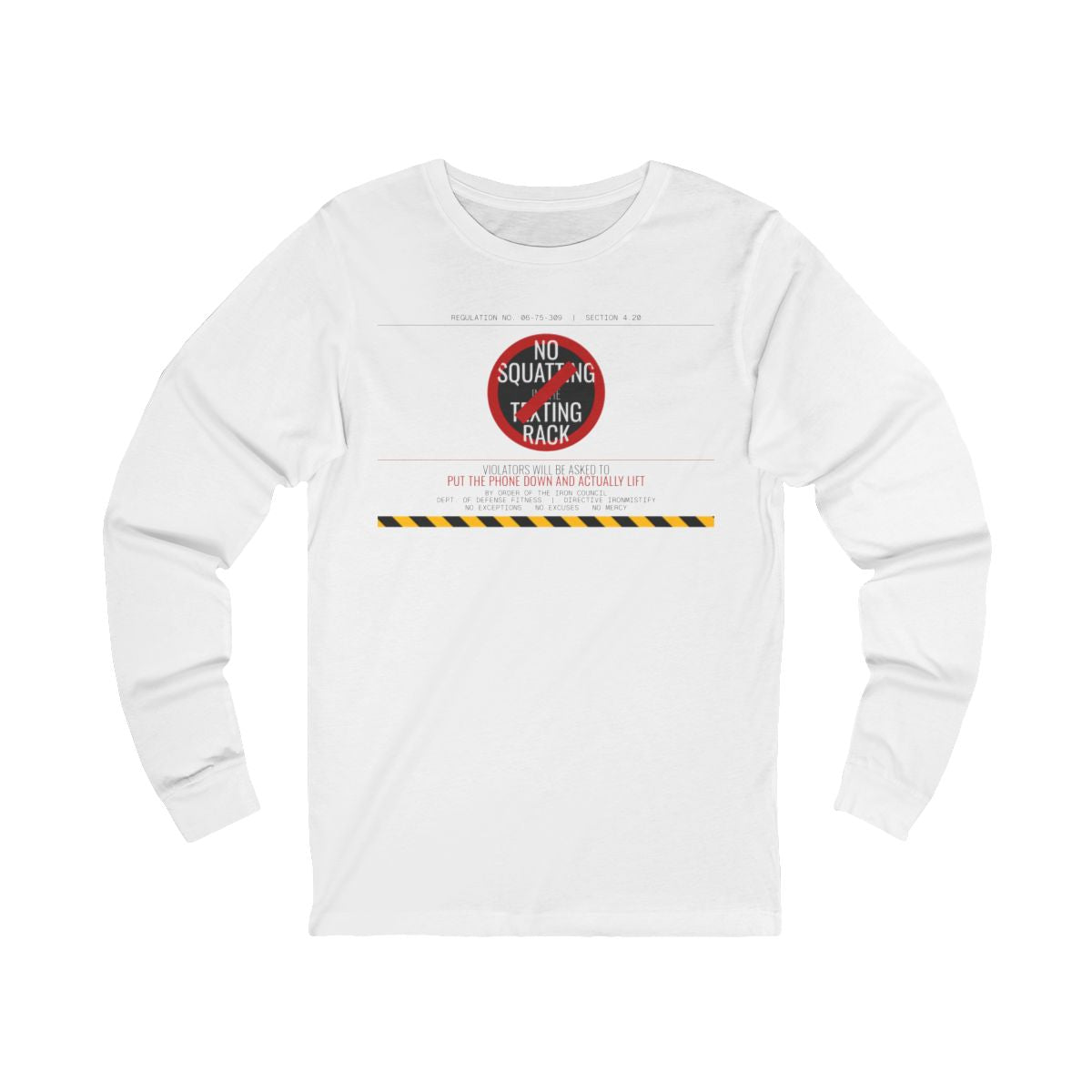 DoD Fitness - No Squatting Texting Rack LS