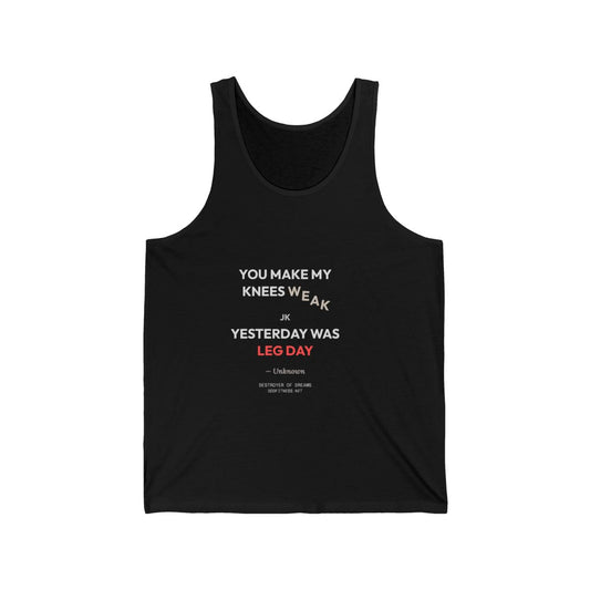 DoD Fitness - Knees Weak Tank