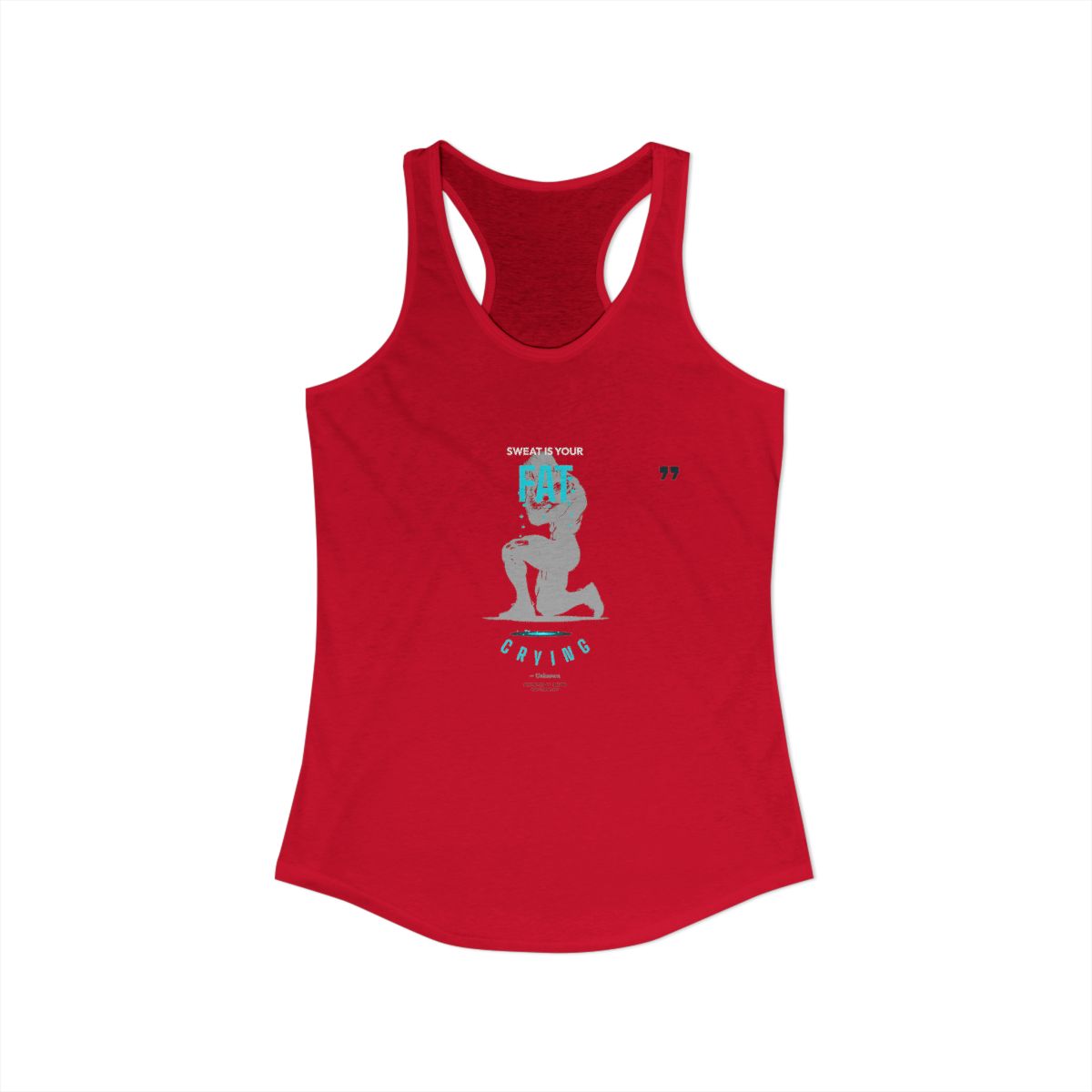 DoD Fitness - Fat Crying Frown Women's Tank