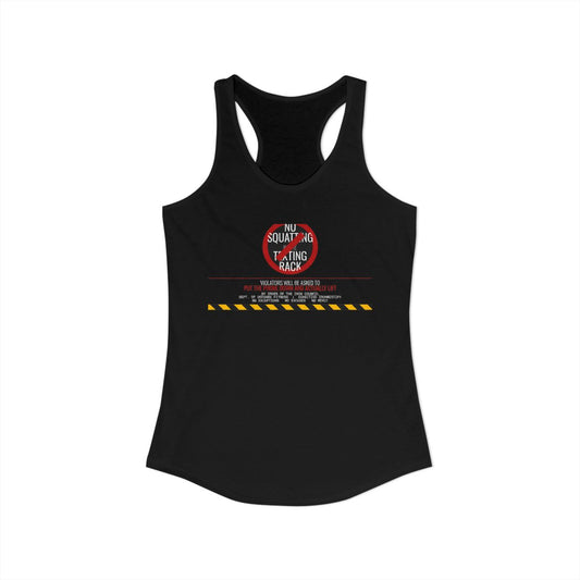 DoD Fitness - No Squatting Texting Rack Women's Tank
