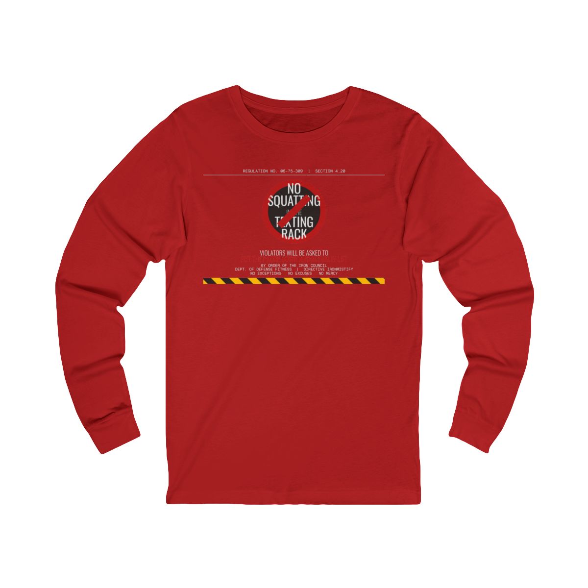 DoD Fitness - No Squatting Texting Rack LS
