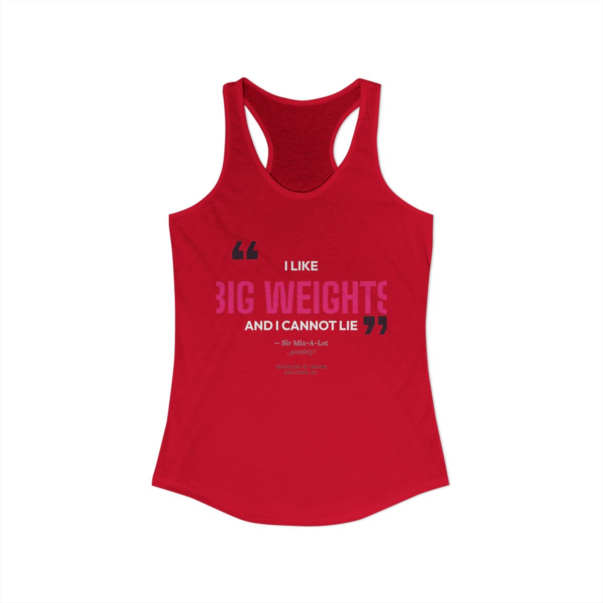 DoD Fitness - Big Weights Women's Tank