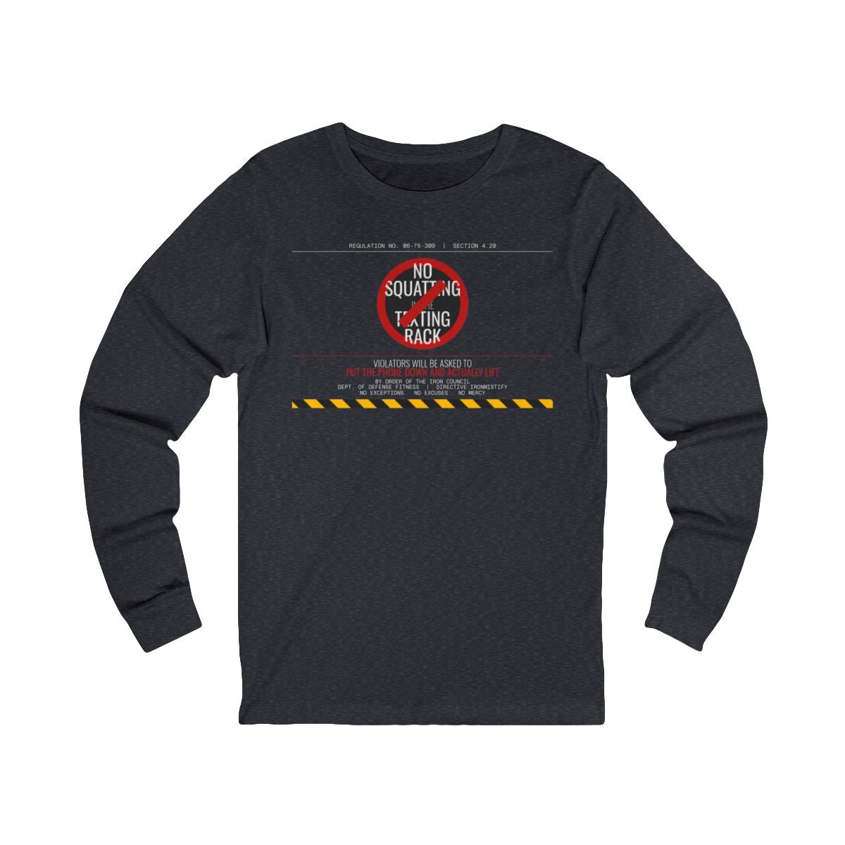 DoD Fitness - No Squatting Texting Rack LS