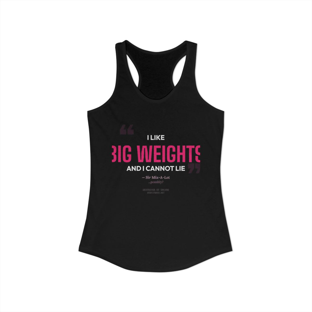 DoD Fitness - Big Weights Women's Tank