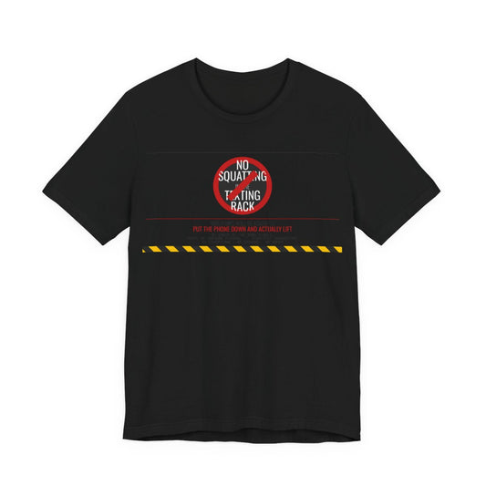 DoD Fitness - No Squatting Texting Rack Moisture Wicking