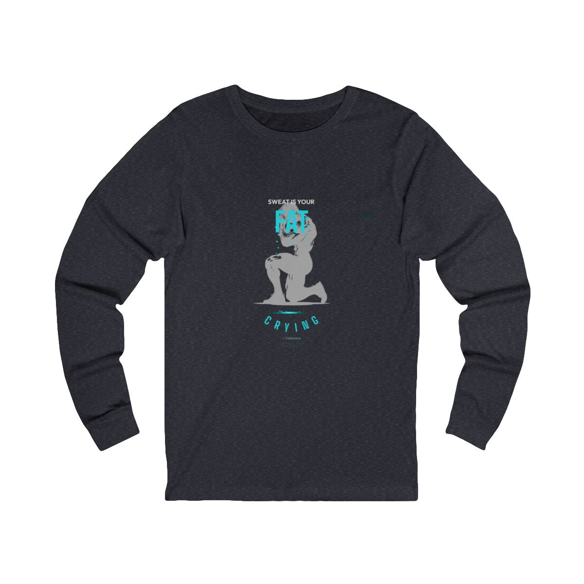DoD Fitness - Fat Crying Frown LS